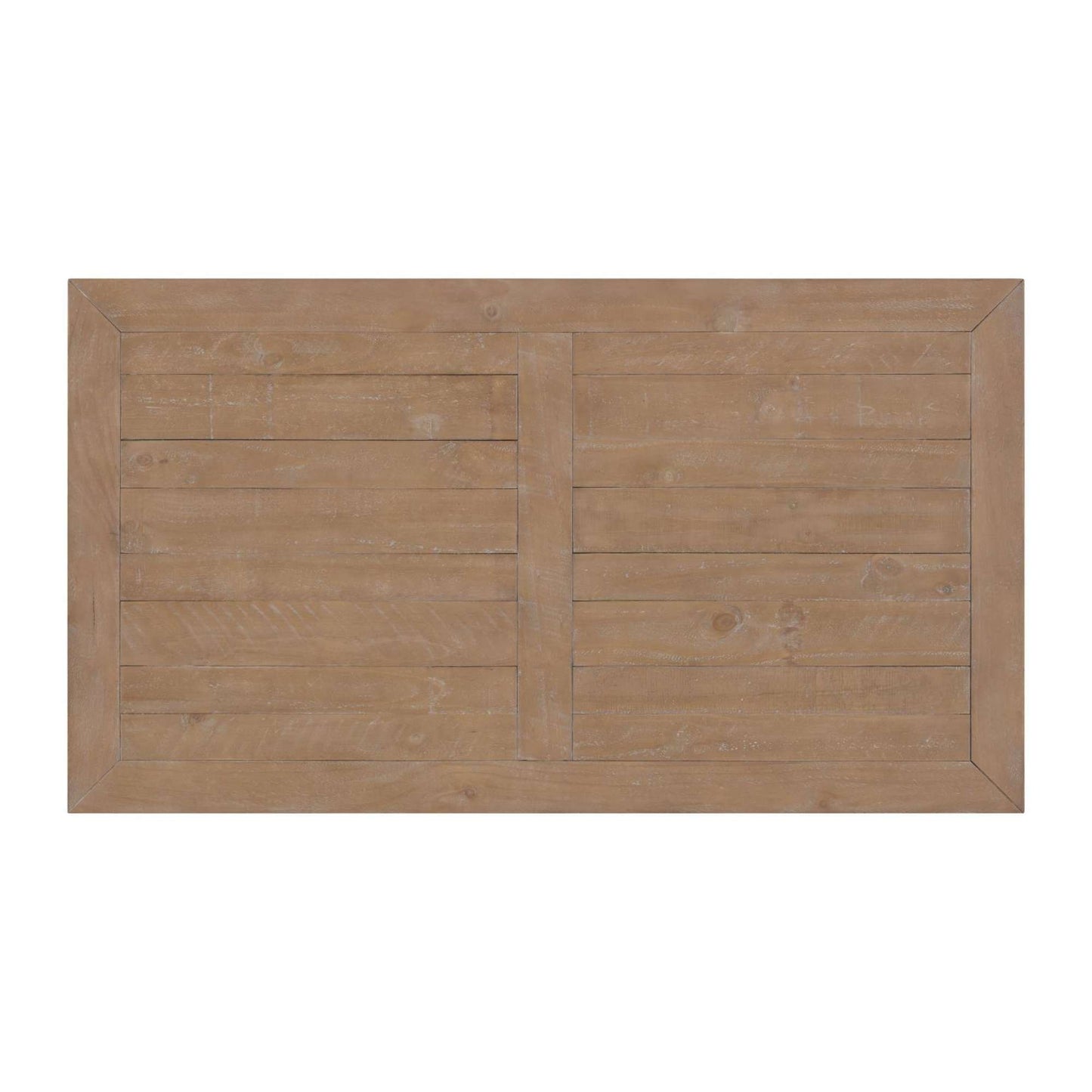 Griggs driftwood brown coffee table top on white background