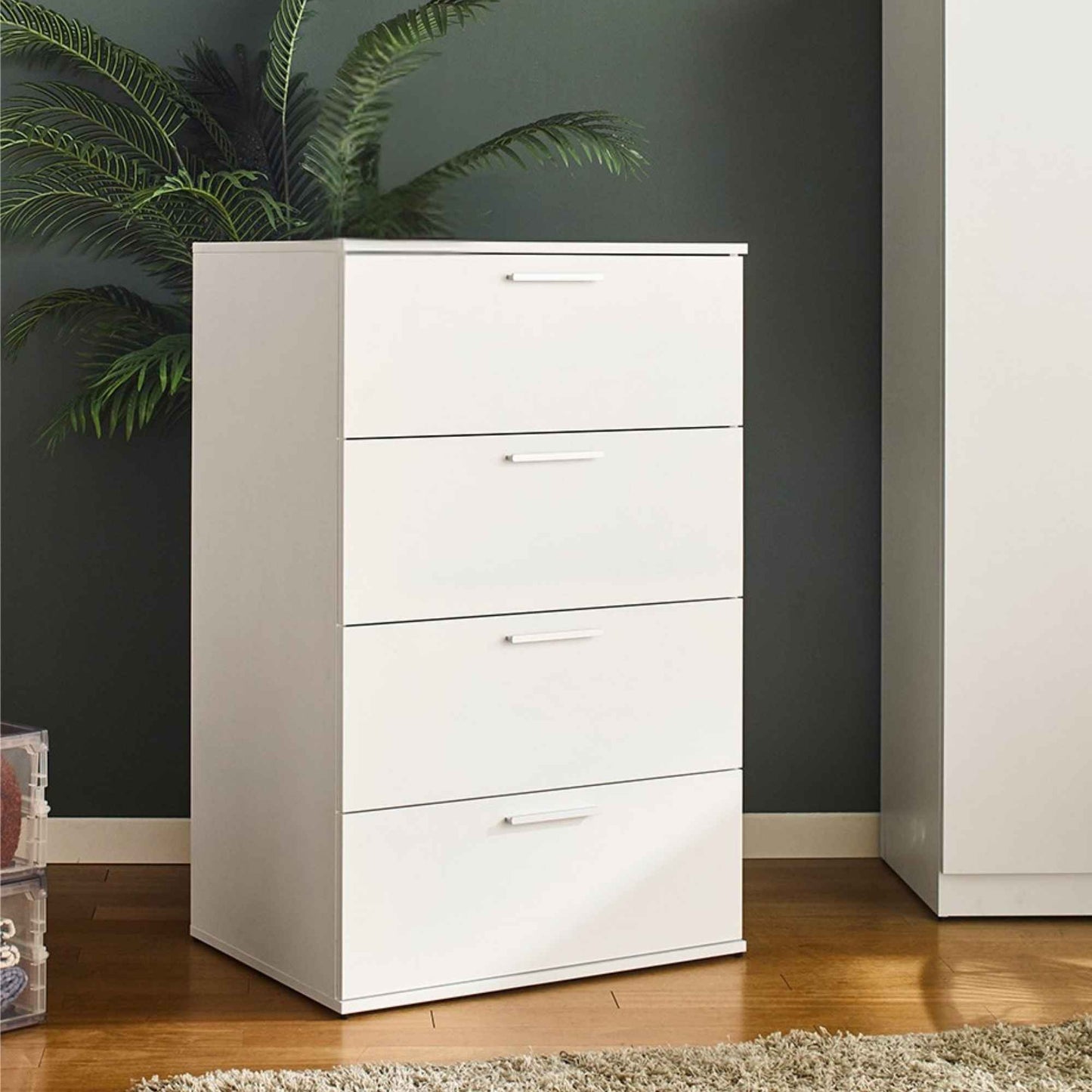 Rogers 4-Drawer Chest with Extension Gliders
