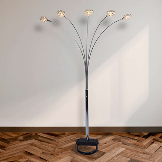 4890 Crystal Floor Lamp