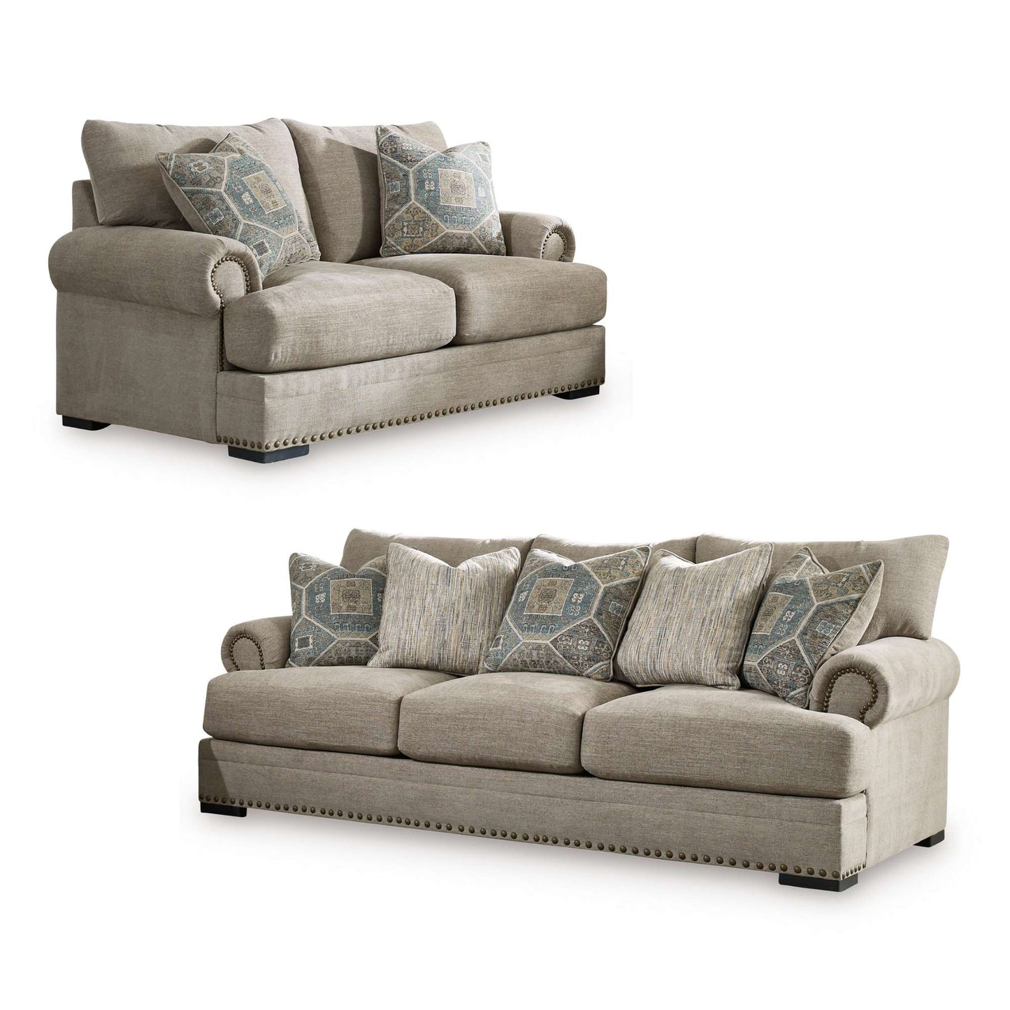 Andria Sofa and Loveseat Set
