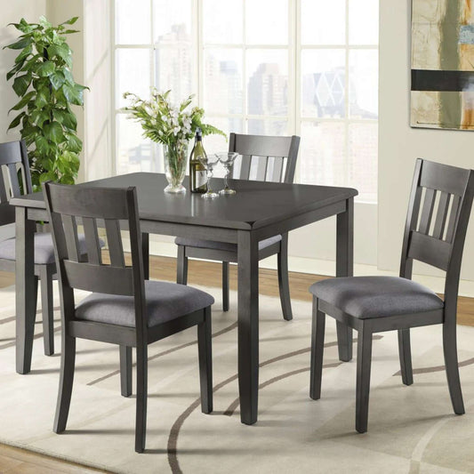 Bozeman Grey 5-Piece Dining Set