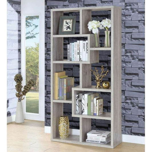 Edina Geometric Bookcase