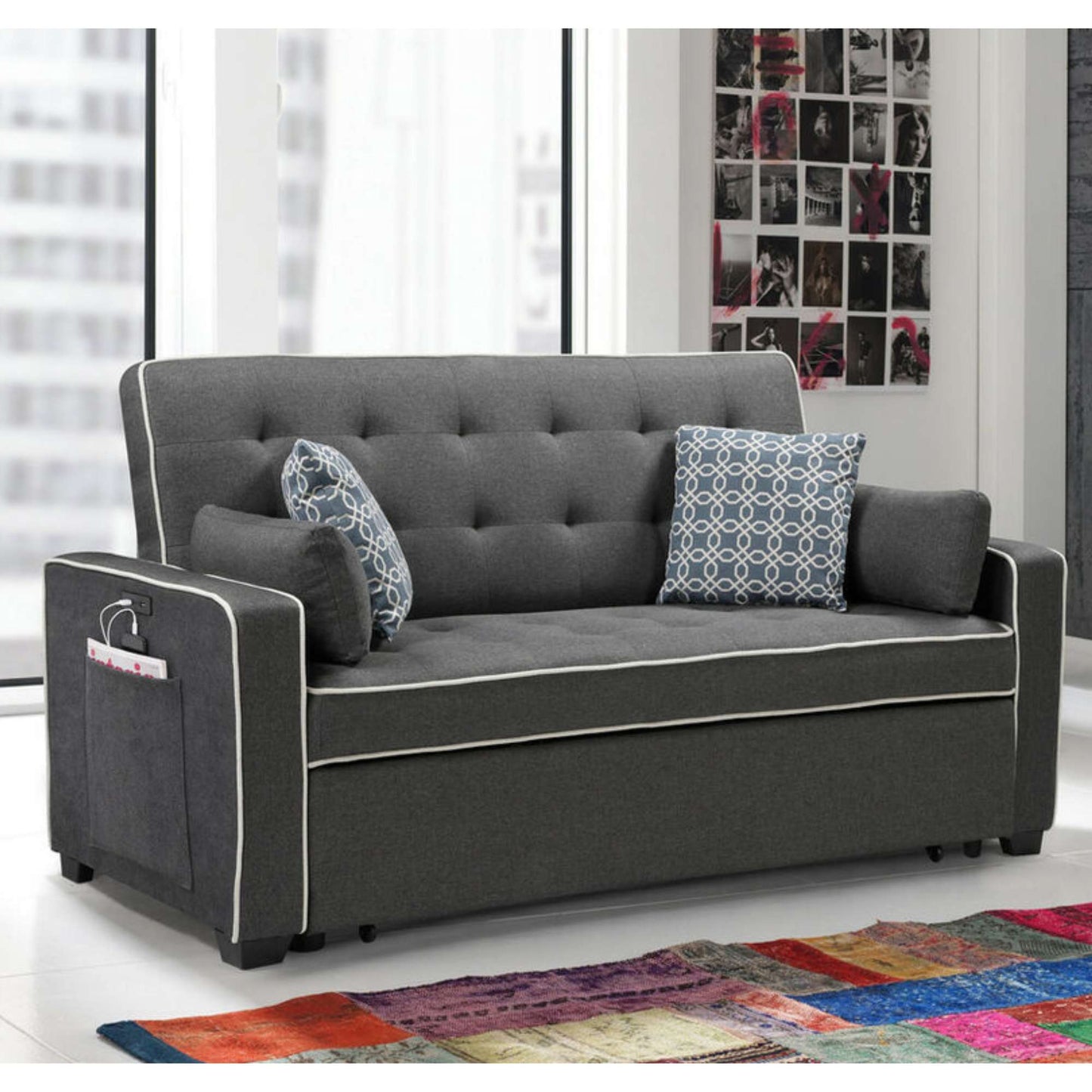 Galvan Pull-Out Sofa Bed