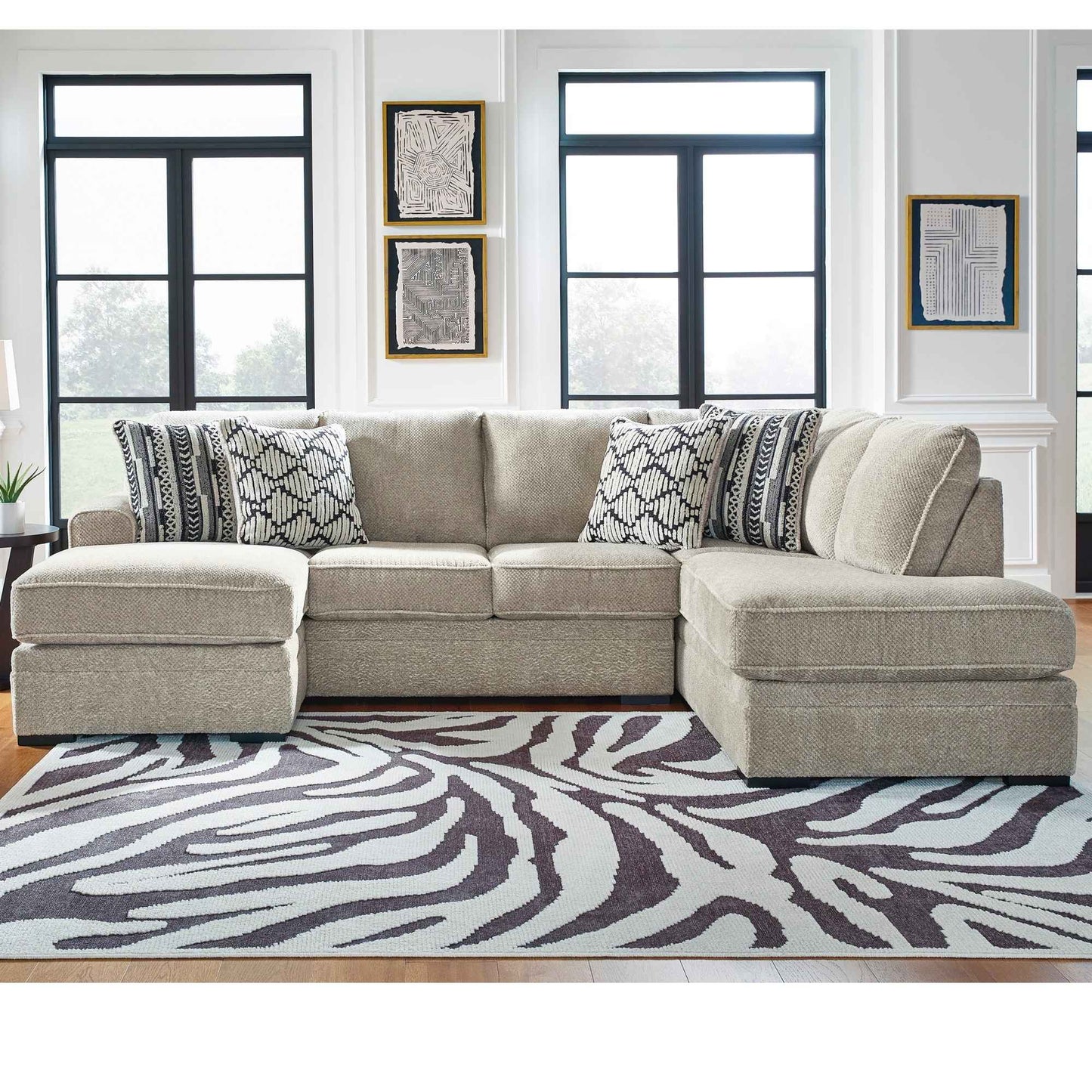 Henry 2-Piece Sectional with Double Chaise