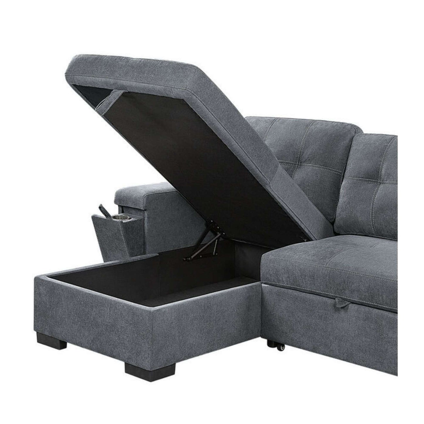 Jasper 2 PC Reversible Sleeper Sectional