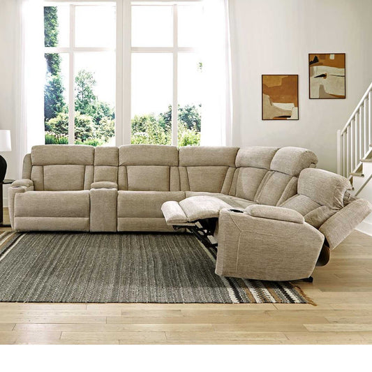 Kiel 6-Piece Power Reclining Sectional with Power Adjustable Headrests