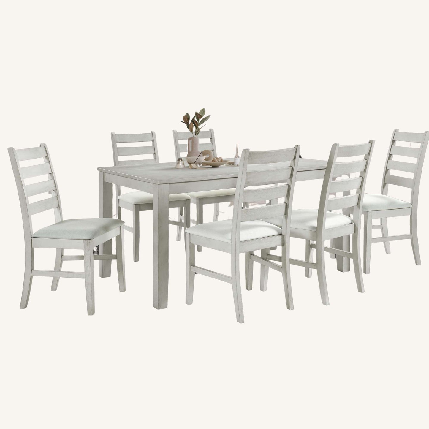 Lieve 7-Piece Rectangular Dining Set