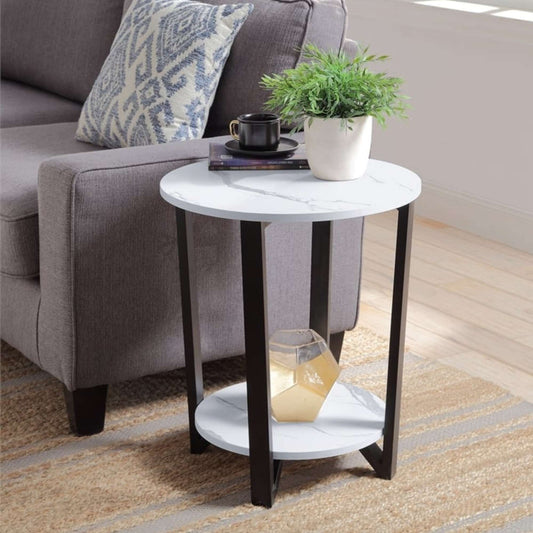 Mezzo Round End Table