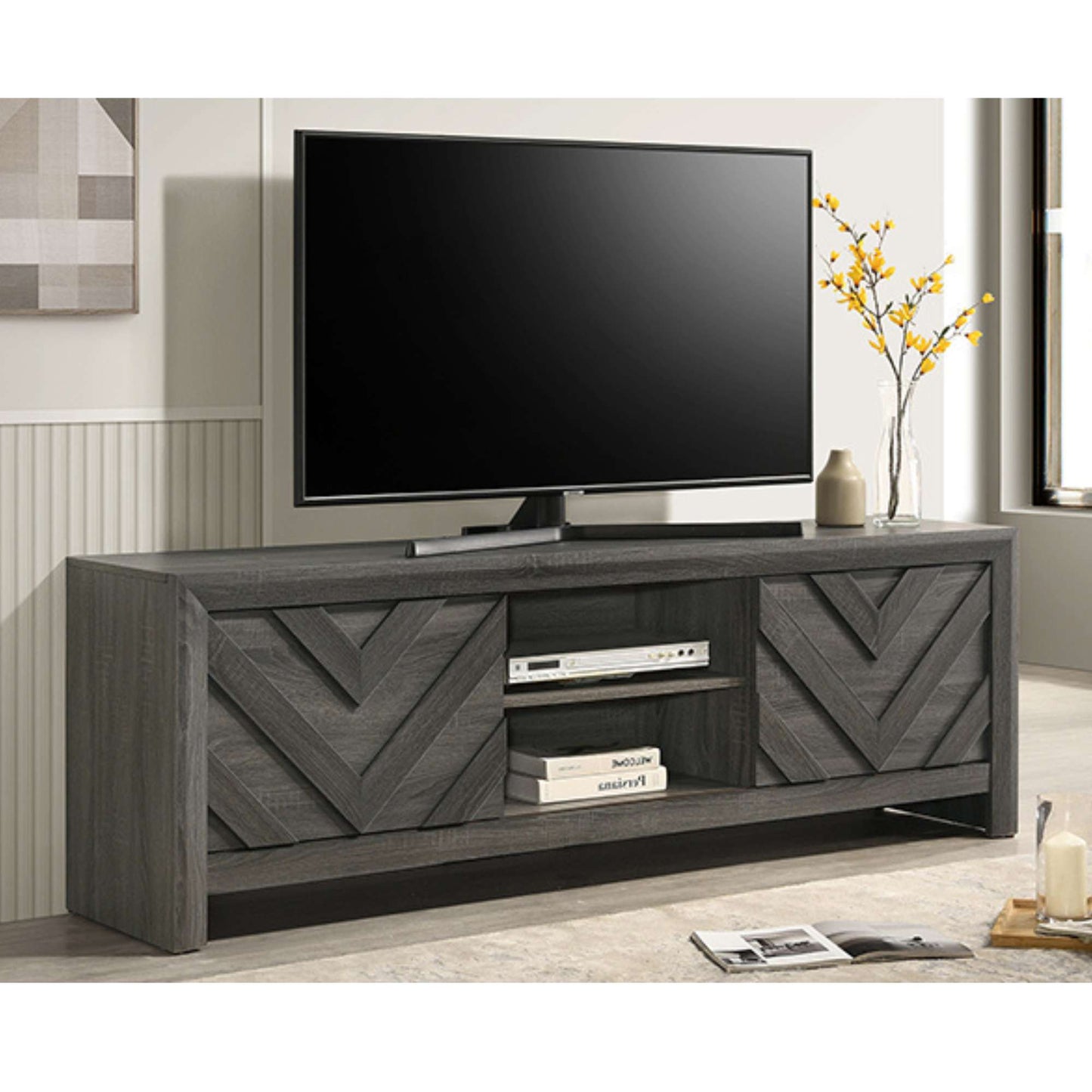 Monica Grey TV Stand