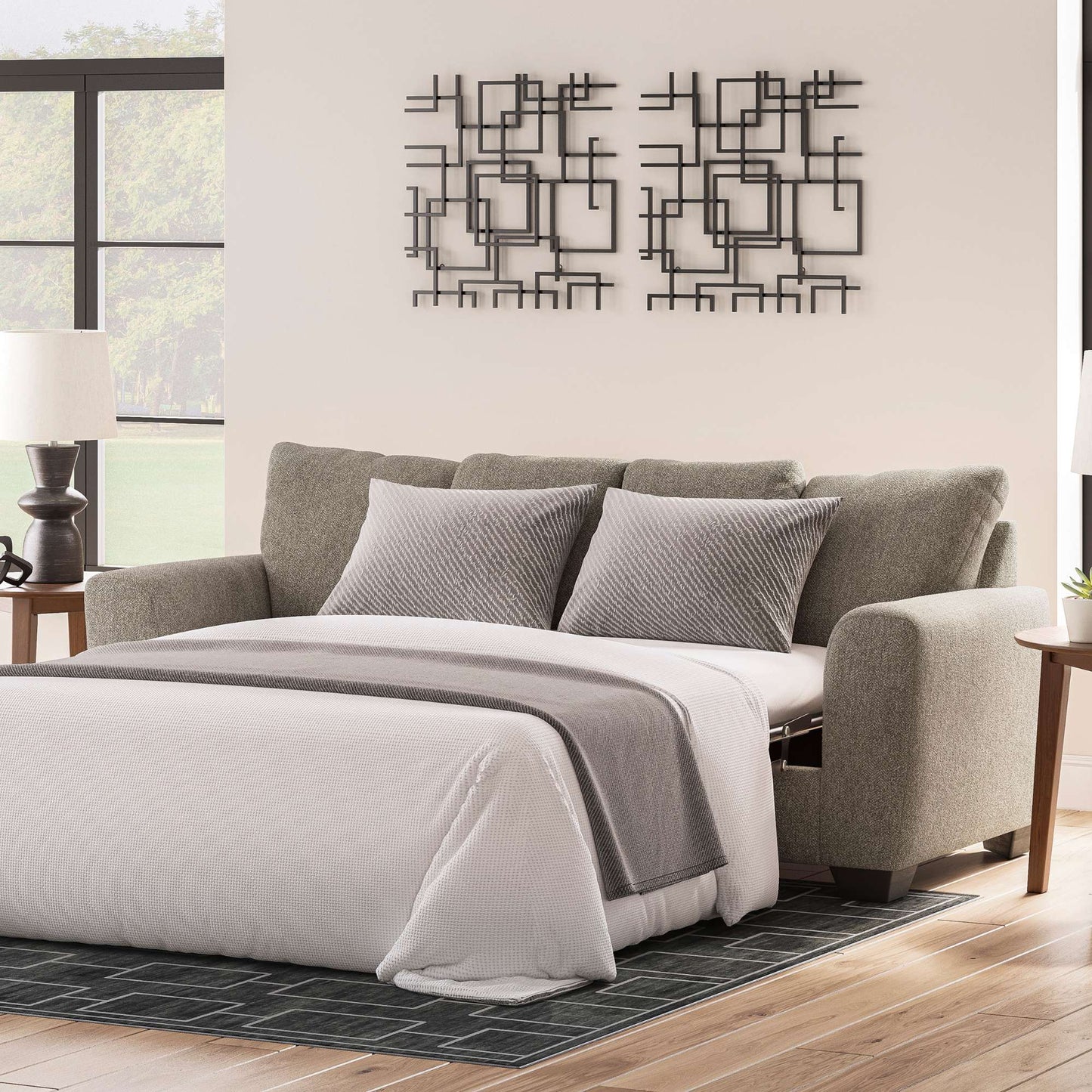 Orlo Queen Memory Foam Sofa Sleeper