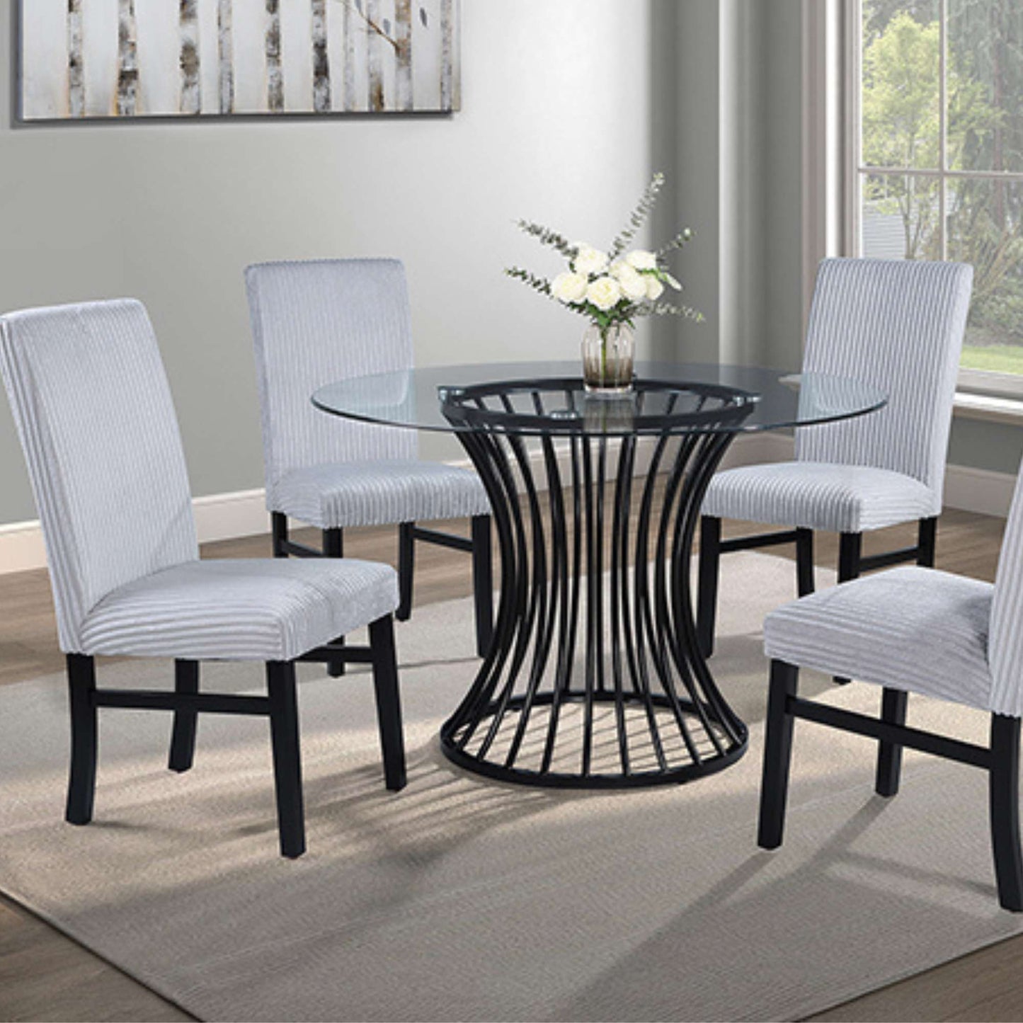Sheeran 5-Piece Round Dining Set